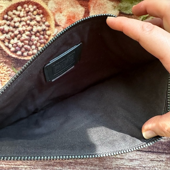 Coach x Michael B Jordan Charter Pouch in Mummified Signature Canvas with Rexy - Picture 4 of 8